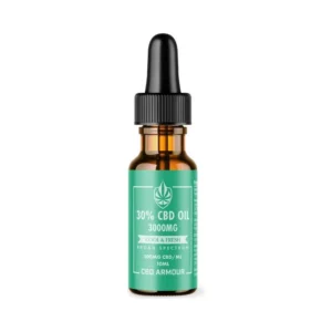 Cool & Fresh 30% mint CBD oil 10ml bottle labelled 3000mg