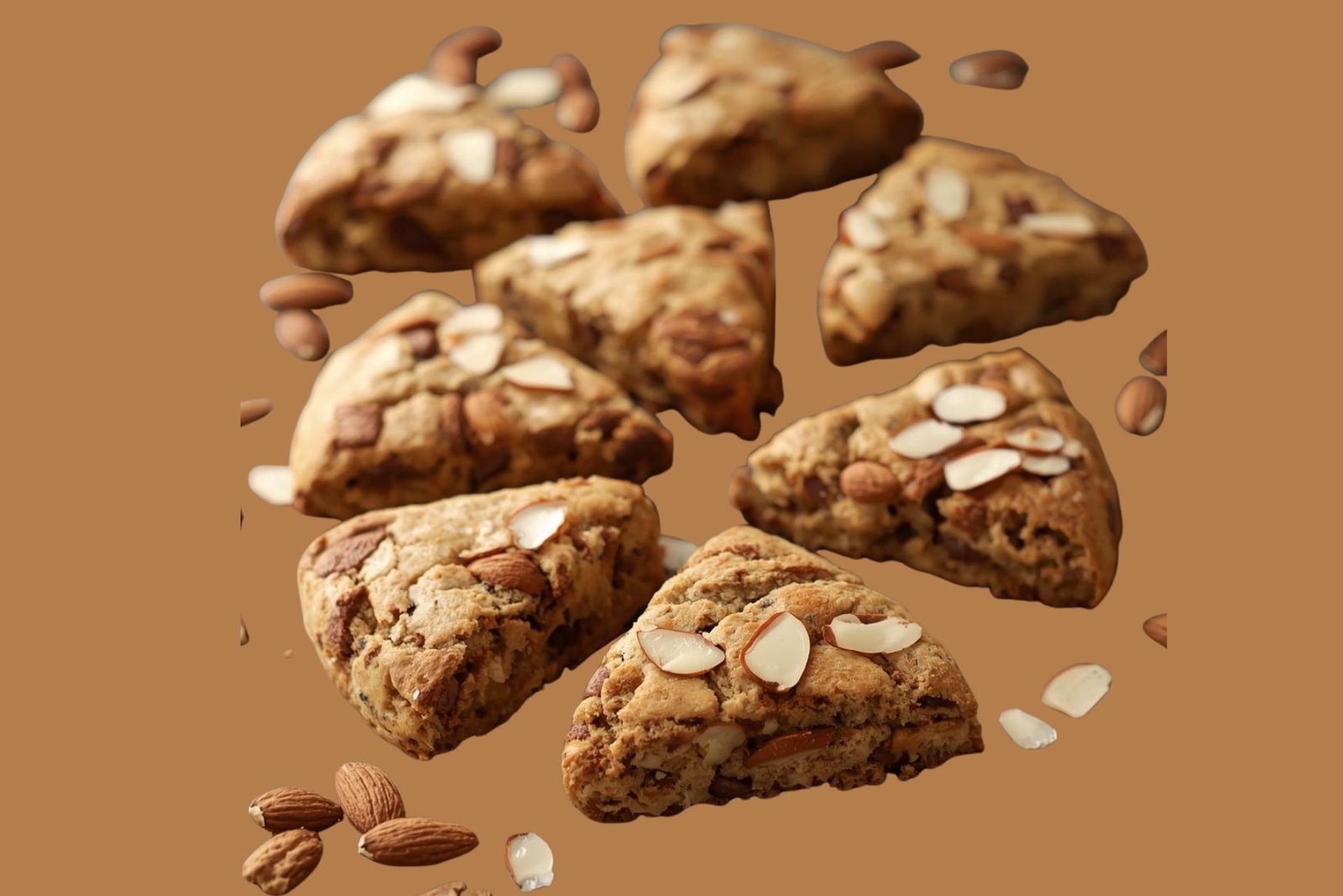 Hemp Protein Almond Scones