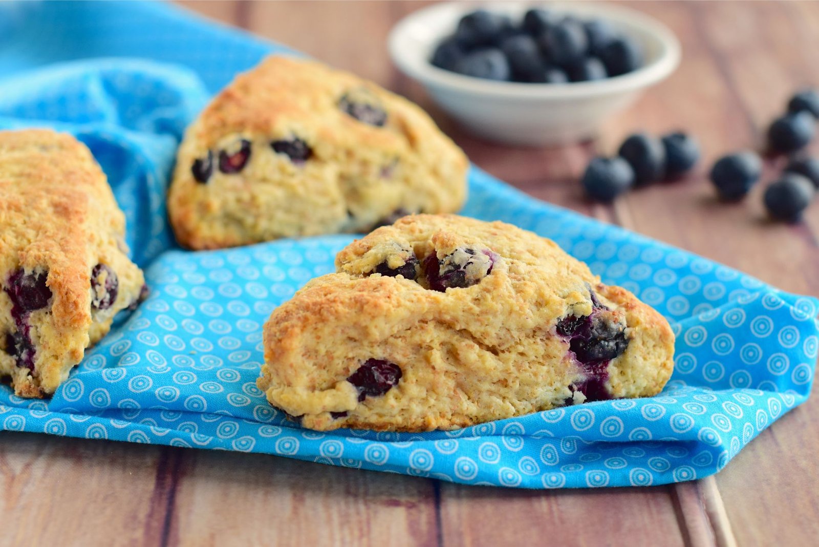 Hemp Protein Almond Scones