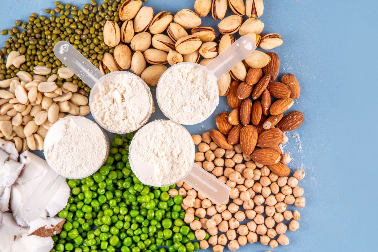 Hemp Protein Almond Scones