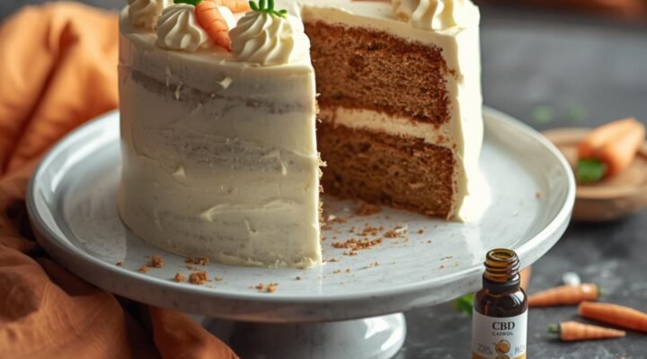 CBD Carrot Cake