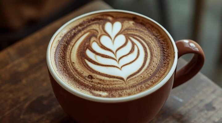 Chocolate CBD Latte