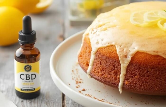 Lemon Cake Recipe with CBD Oil