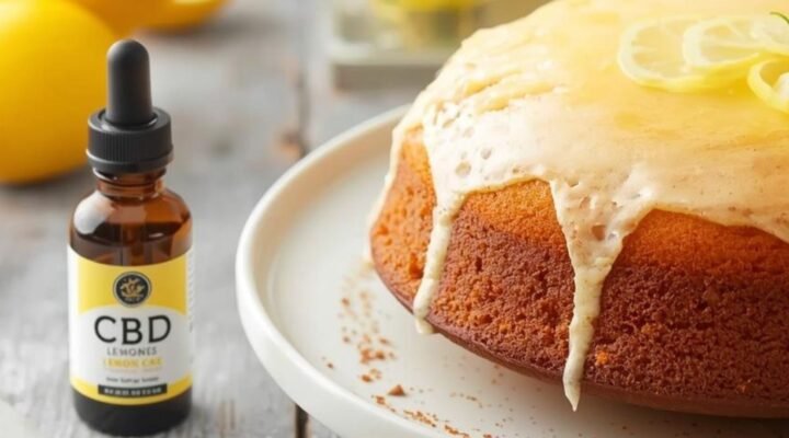 Lemon Cake Recipe with CBD Oil