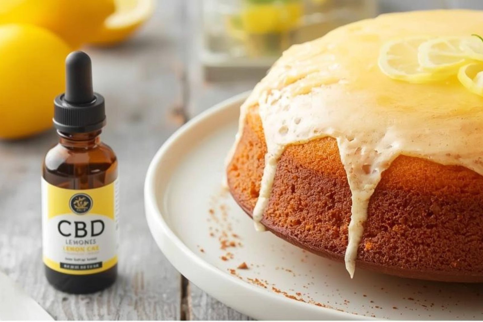 Lemon Cake Recipe with CBD Oil