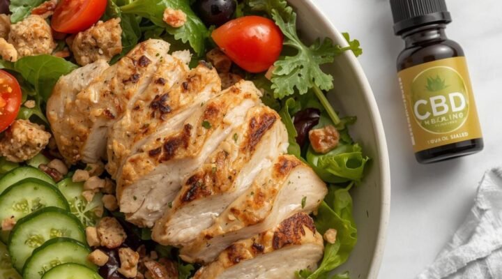 Chicken Salad Recipe with CBD