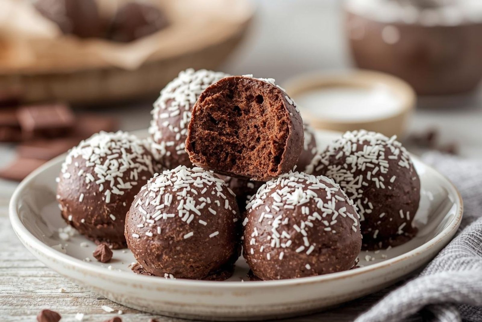 CBD Chocolate Coconut Fat Bombs