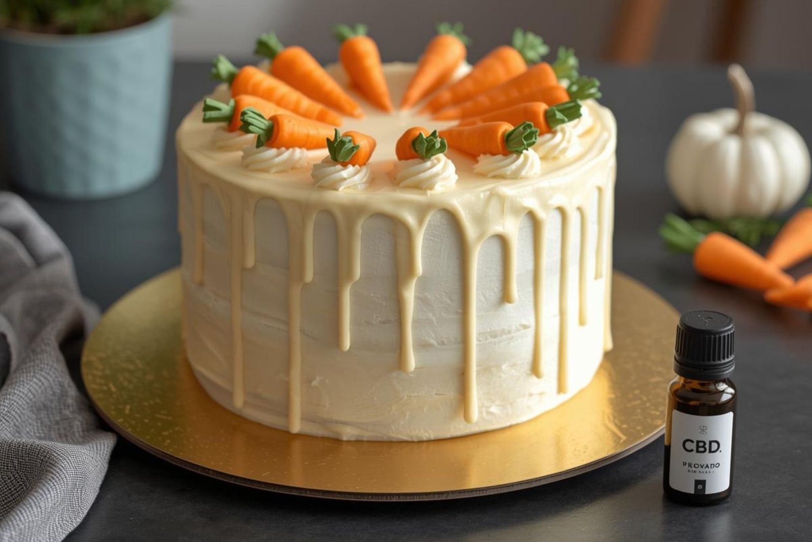 CBD Carrot Cake