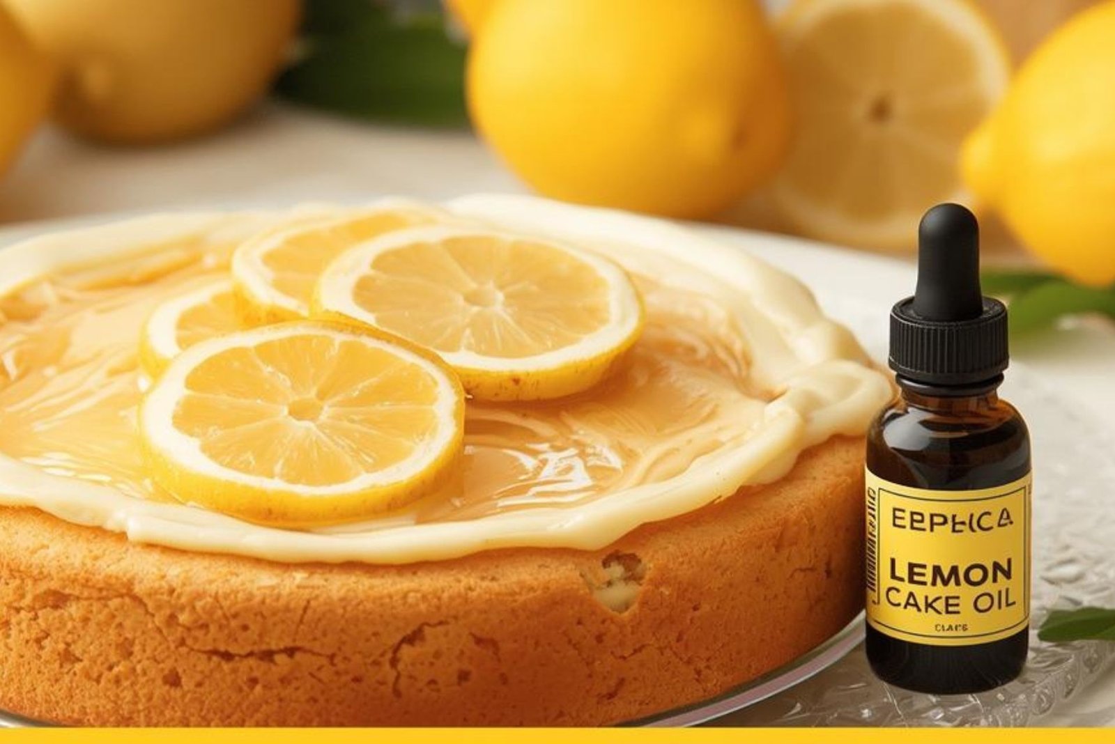 Lemon Cake Recipe with CBD Oil