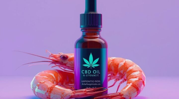 cbd oil with shrimp