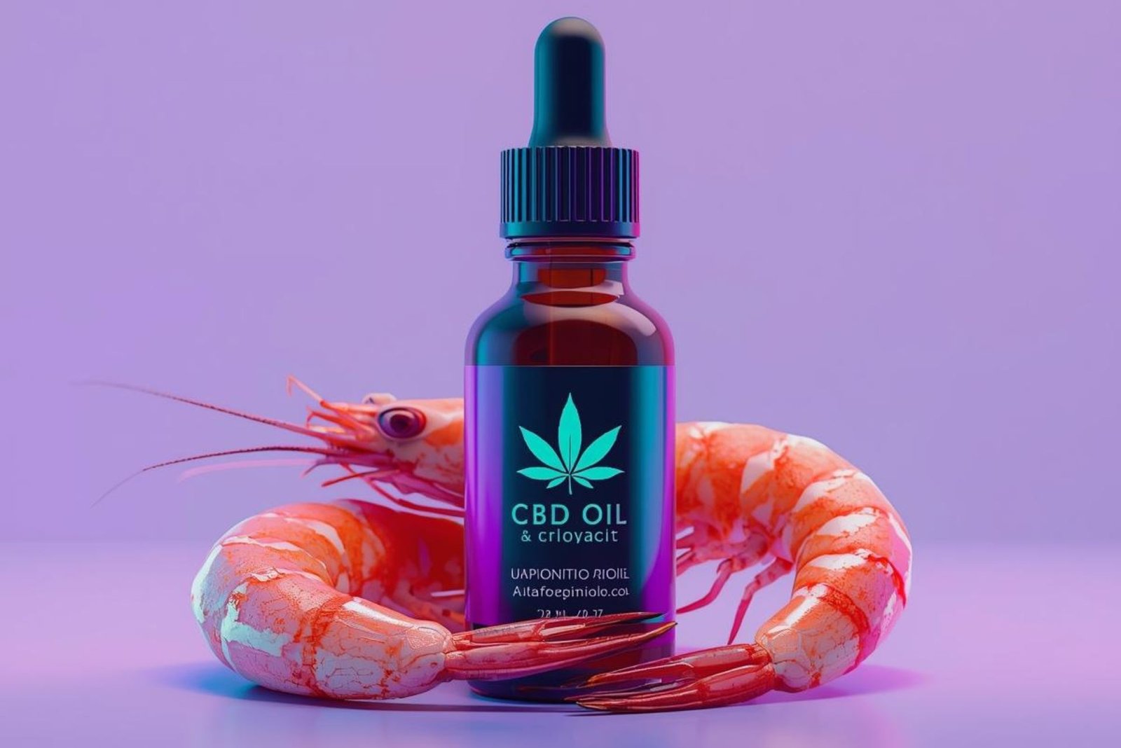 cbd oil with shrimp