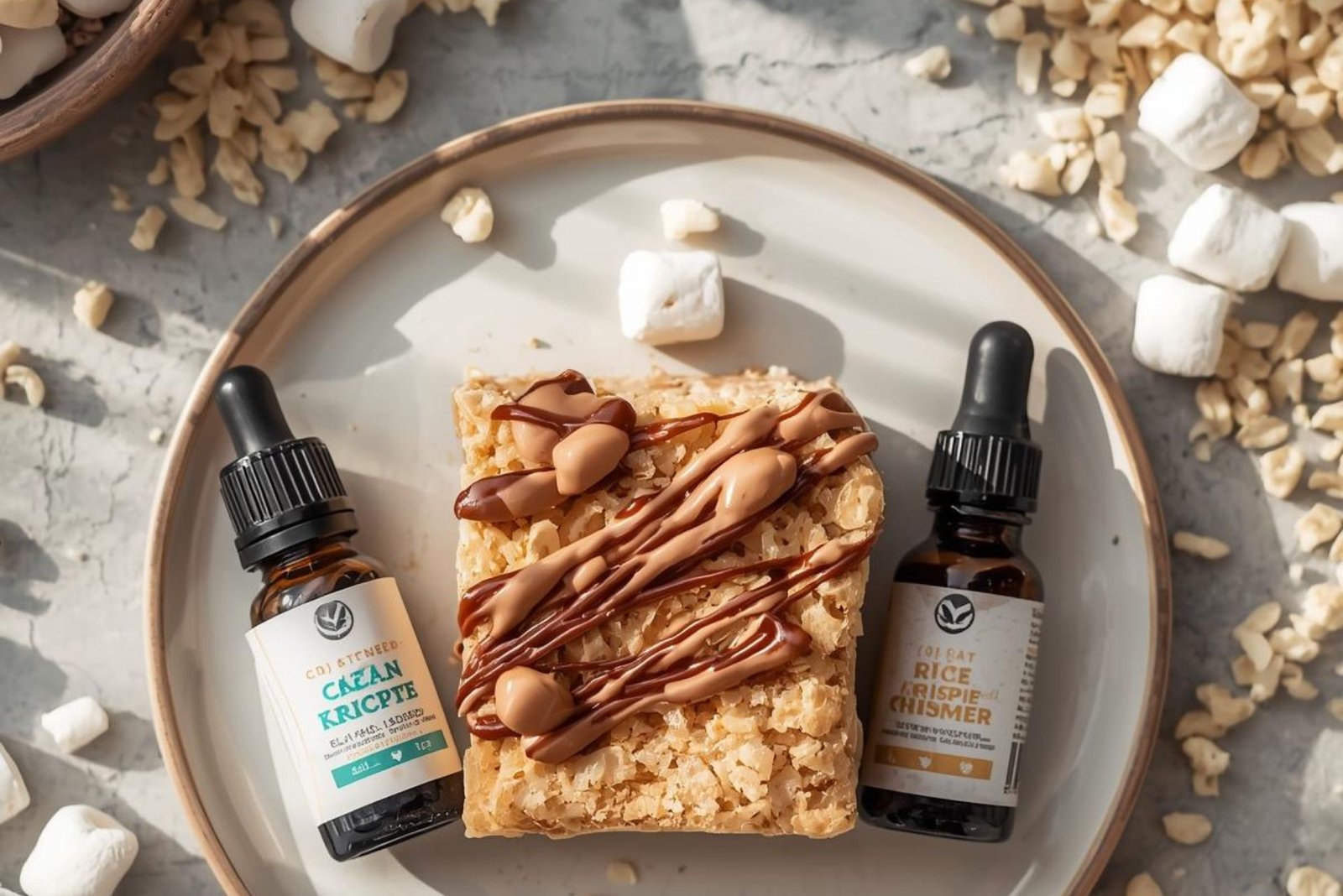 CBD-Infused Vegan Rice Krispies Recipe