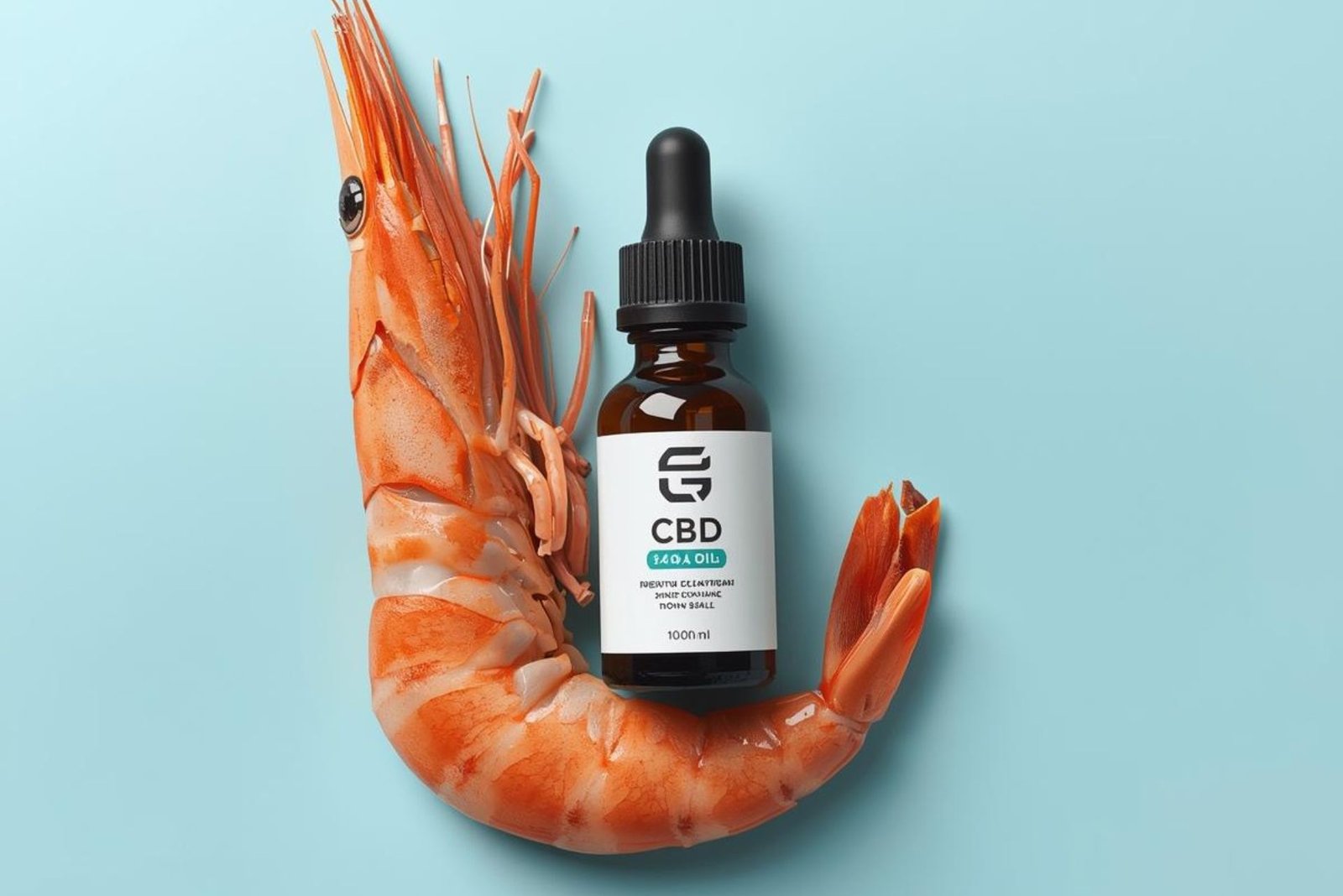 cbd oil with shrimp