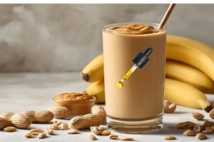 CBD Orange Banana Smoothie