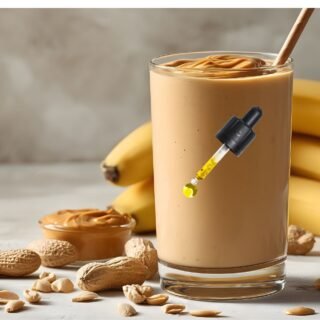 CBD Orange Banana Smoothie