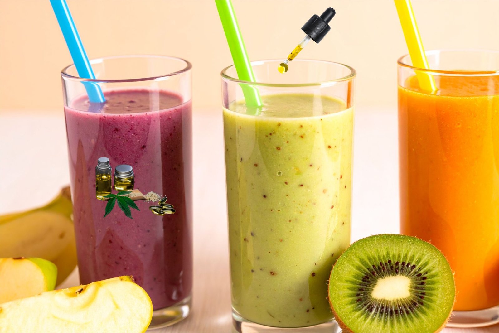 CBD Orange Banana Smoothie Bradfoad