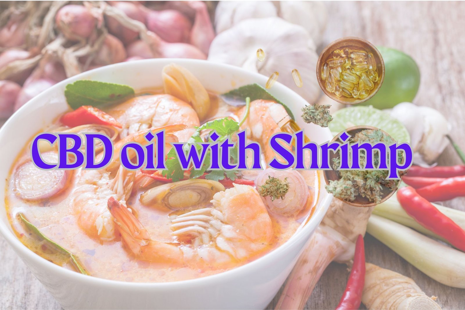 CBD Oil with Shrimp