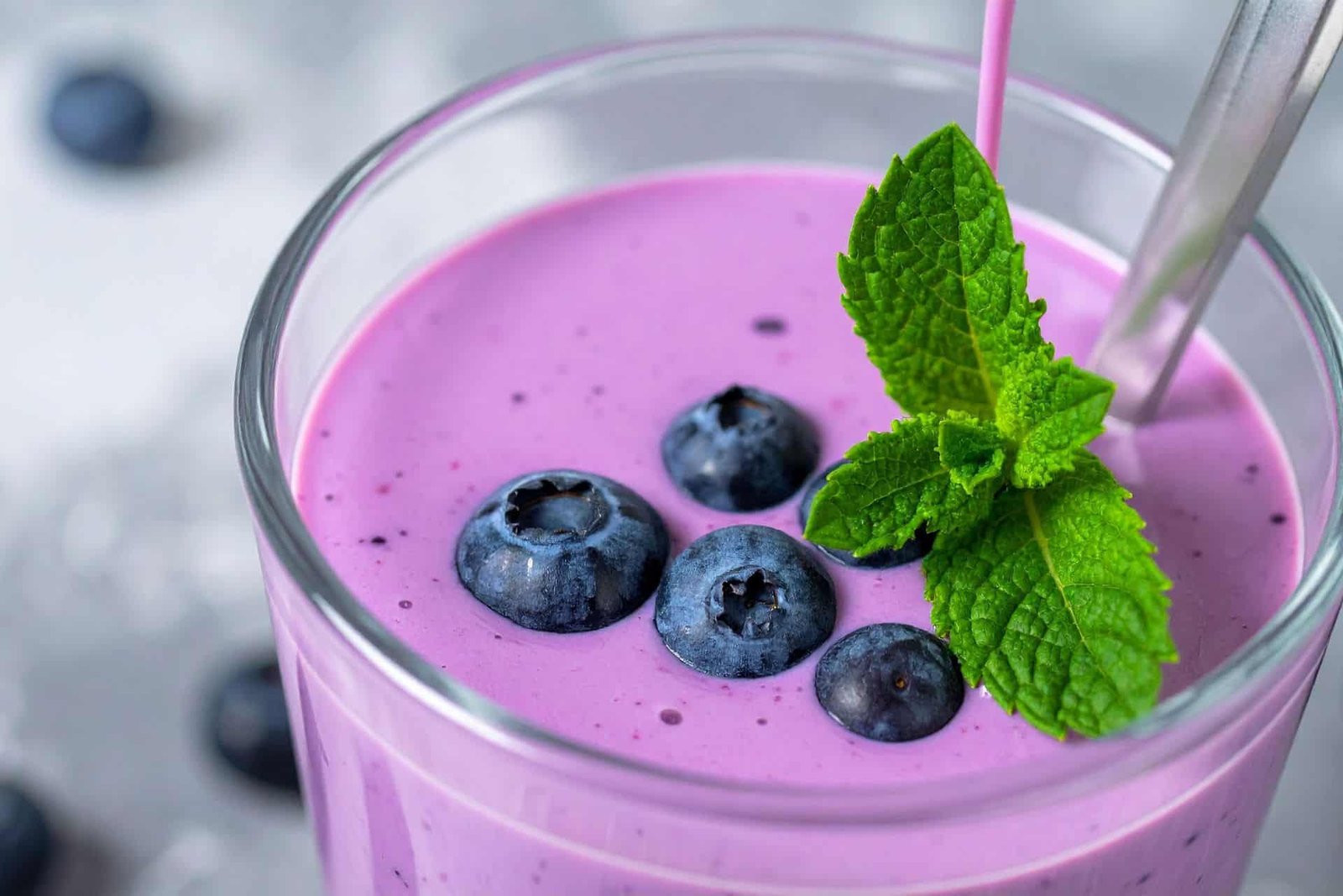 blueberry smoothie recipe without yogurt​