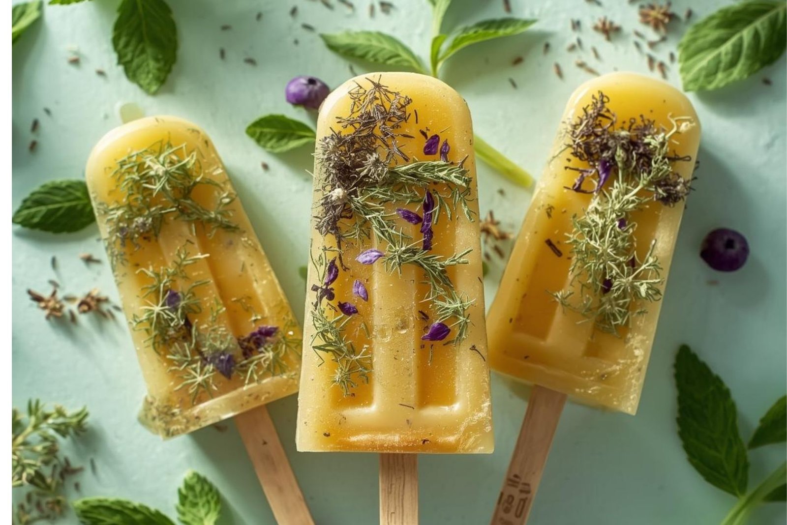 CBD Infused Herb Pops