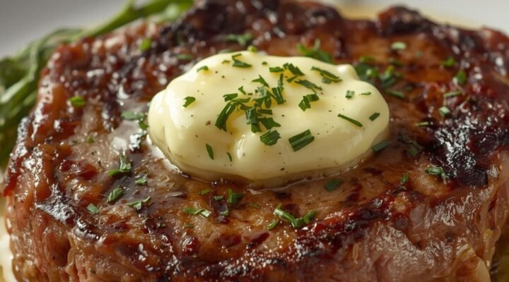 CBD Garlic Butter Steak