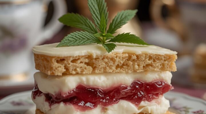 CBD Victoria Sandwich Recipe