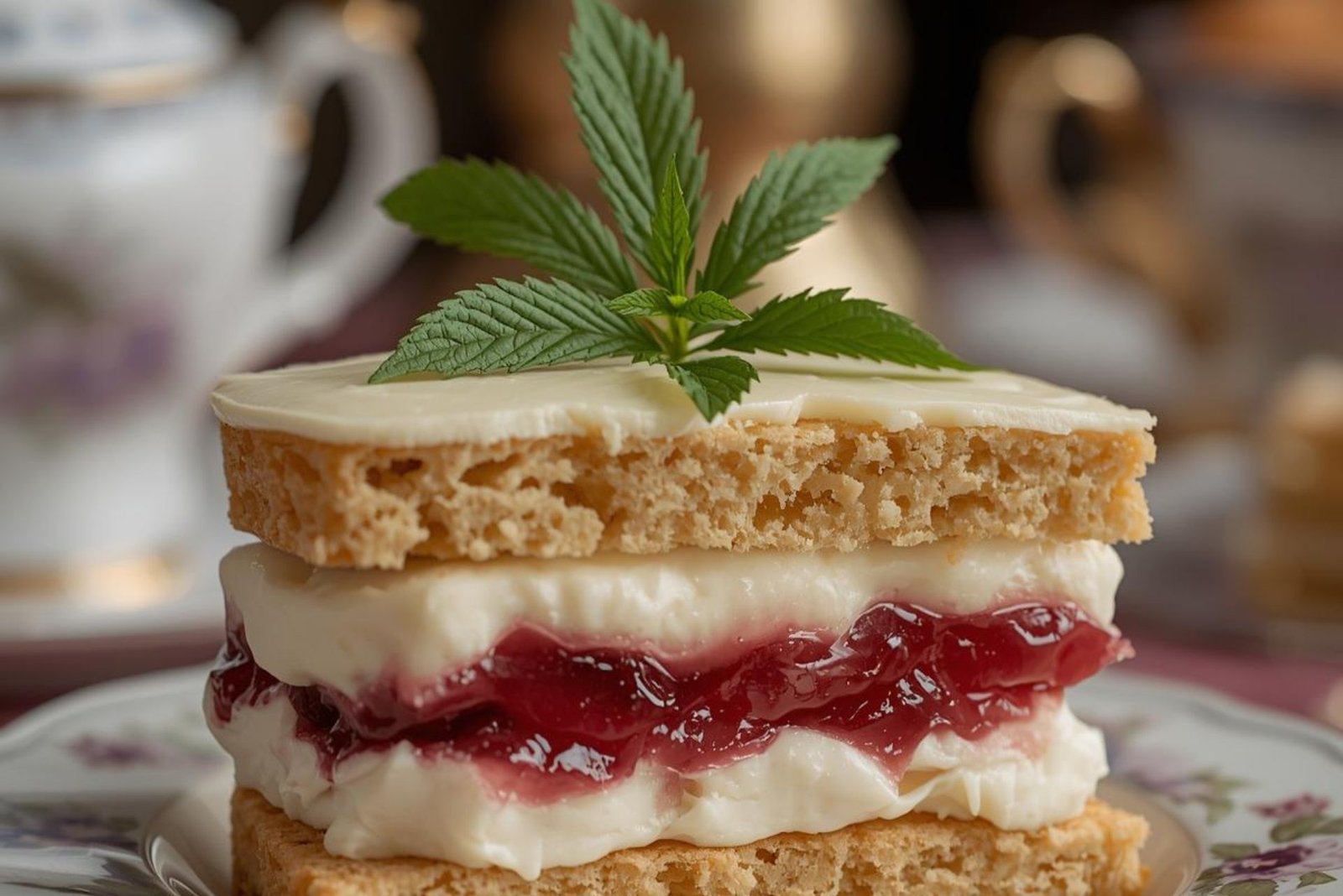 CBD Victoria Sandwich Recipe