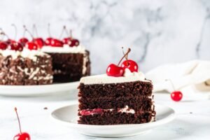 CBD Black Forest Cherry Cake Recipe