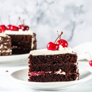 CBD Black Forest Cherry Cake Recipe