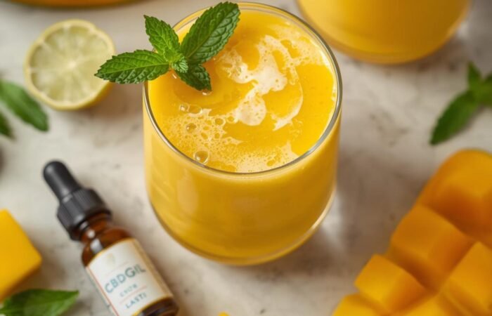 Mango Lassi Recipe with CBD