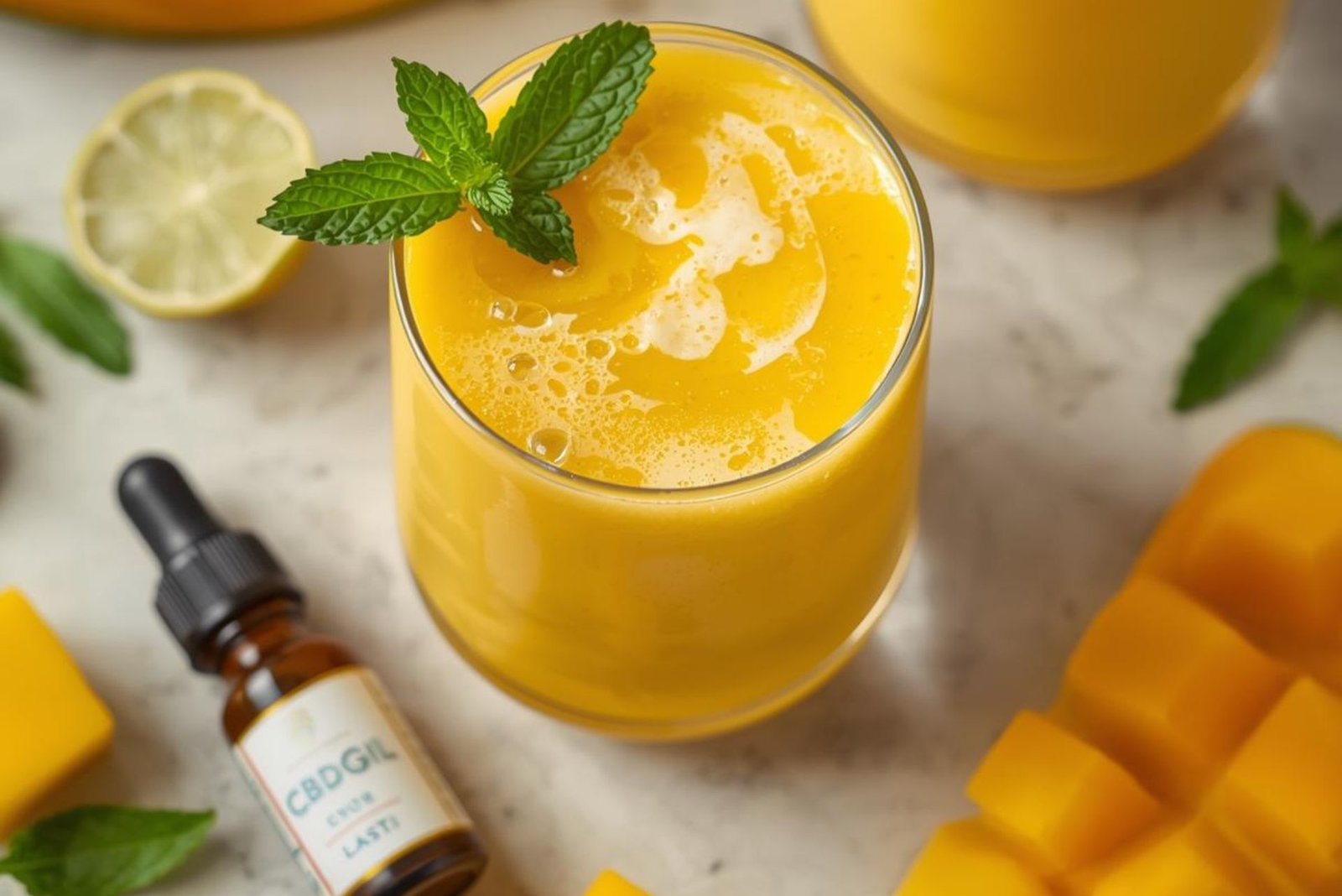Mango Lassi Recipe with CBD