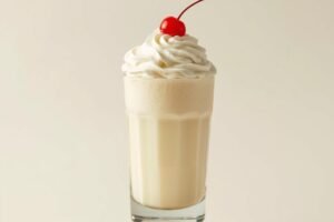 CBD Vanilla Milkshake