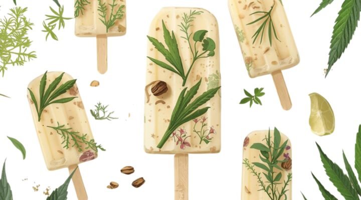 CBD Infused Herb Pops