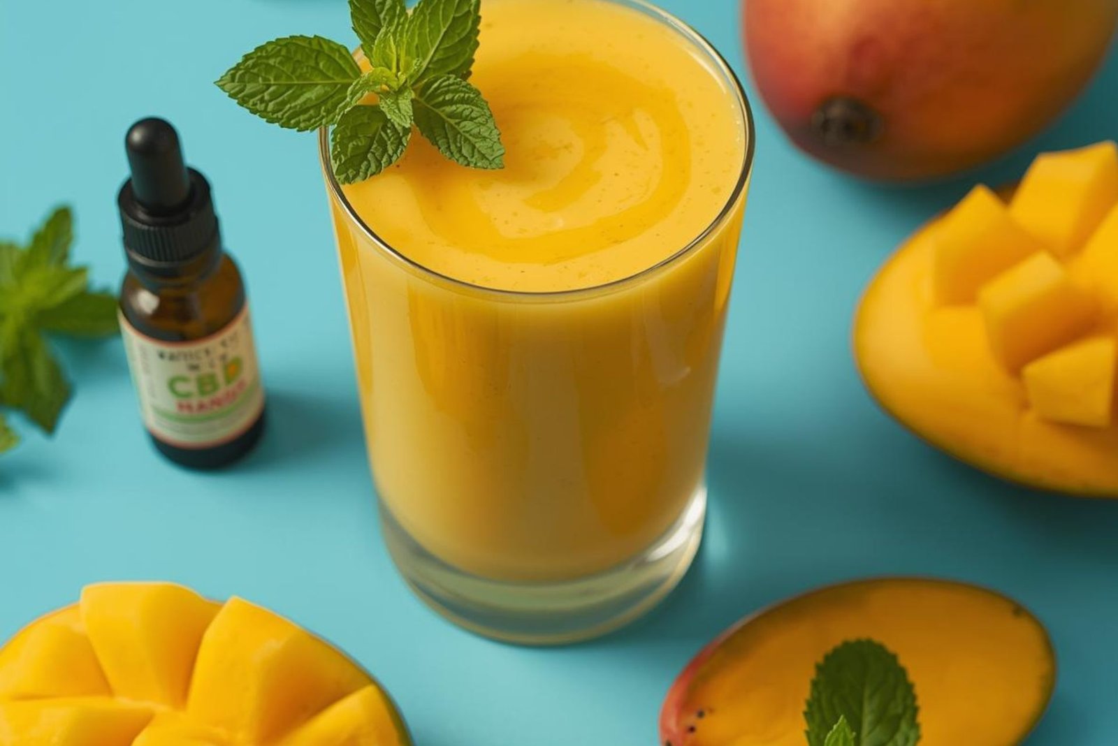 Mango Lassi Recipe with CBD
