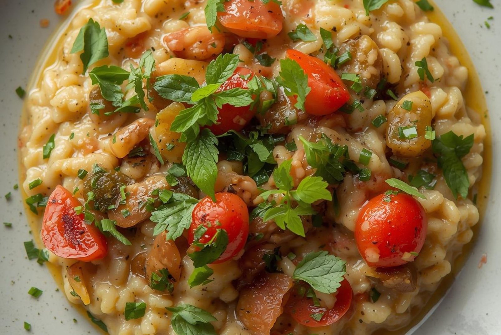 Vegan CBD Infused Risotto