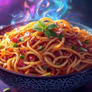 CBD Moroccan Noodles