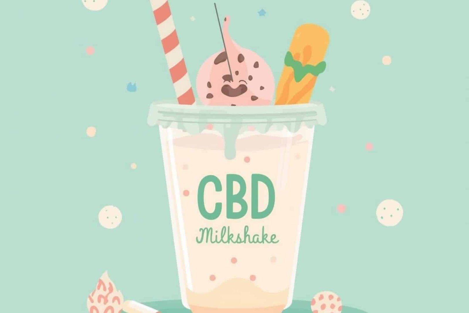 Refreshing CBD Milkshake