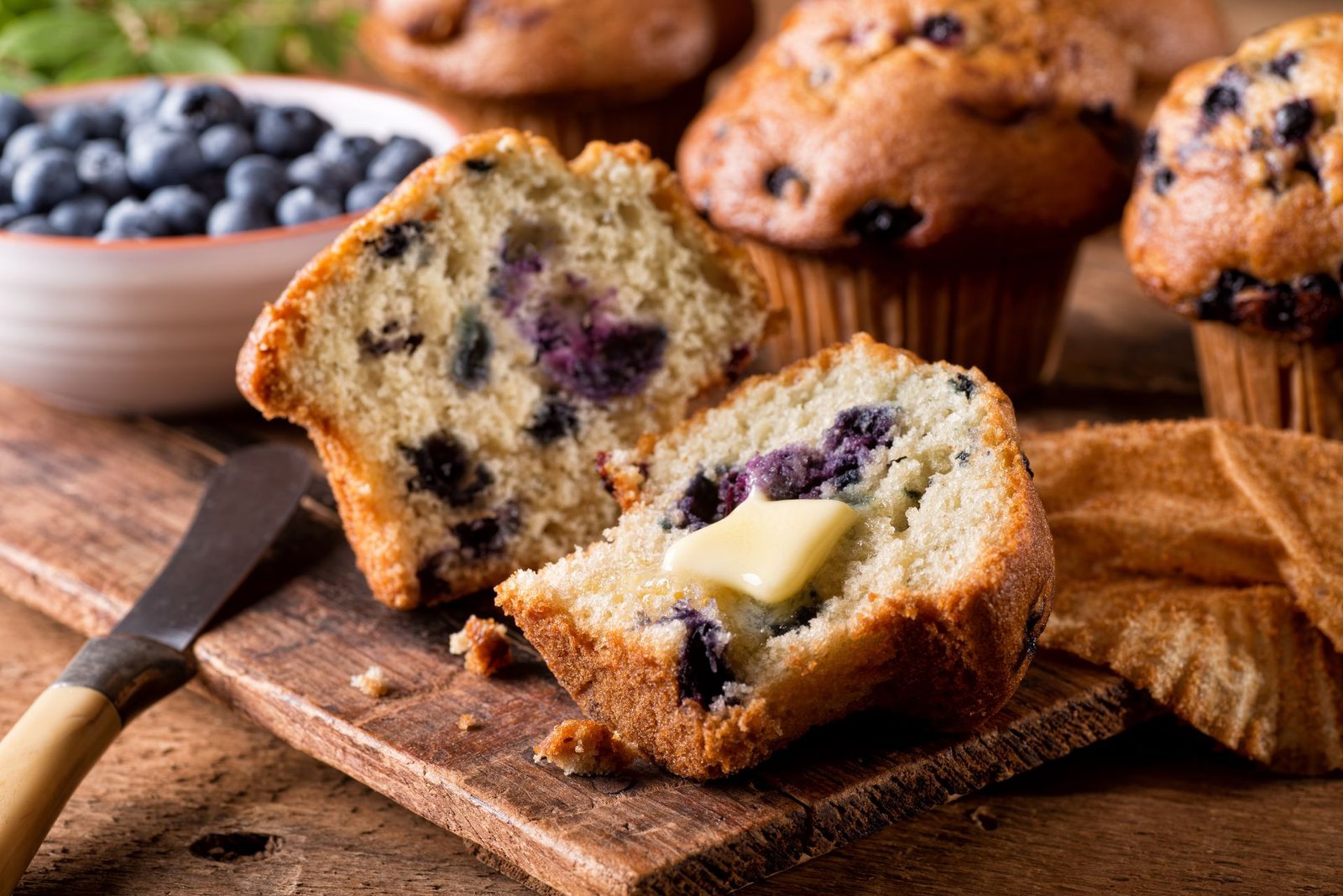 CBD Blueberry Muffin Recipe