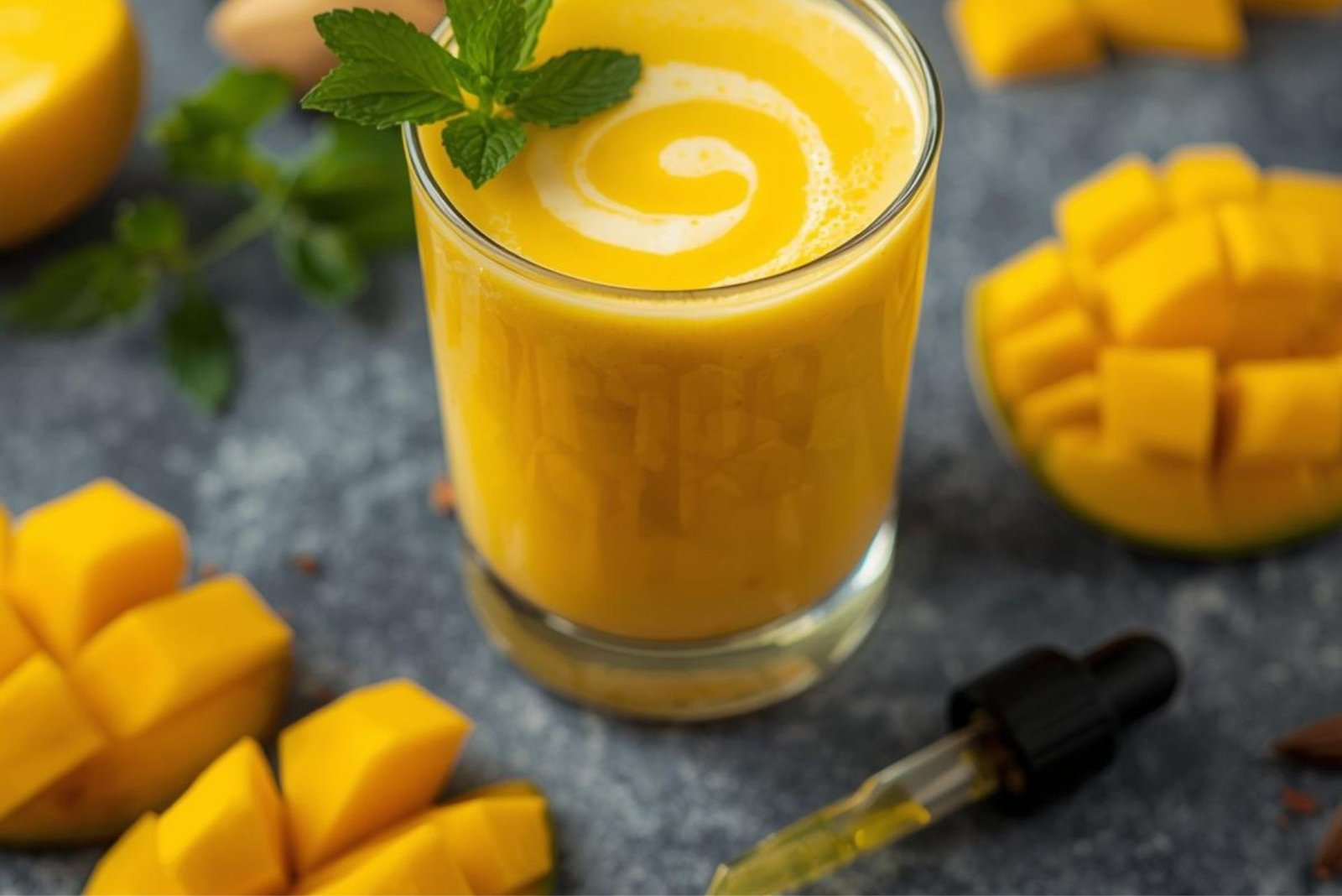 Mango Lassi Recipe with CBD