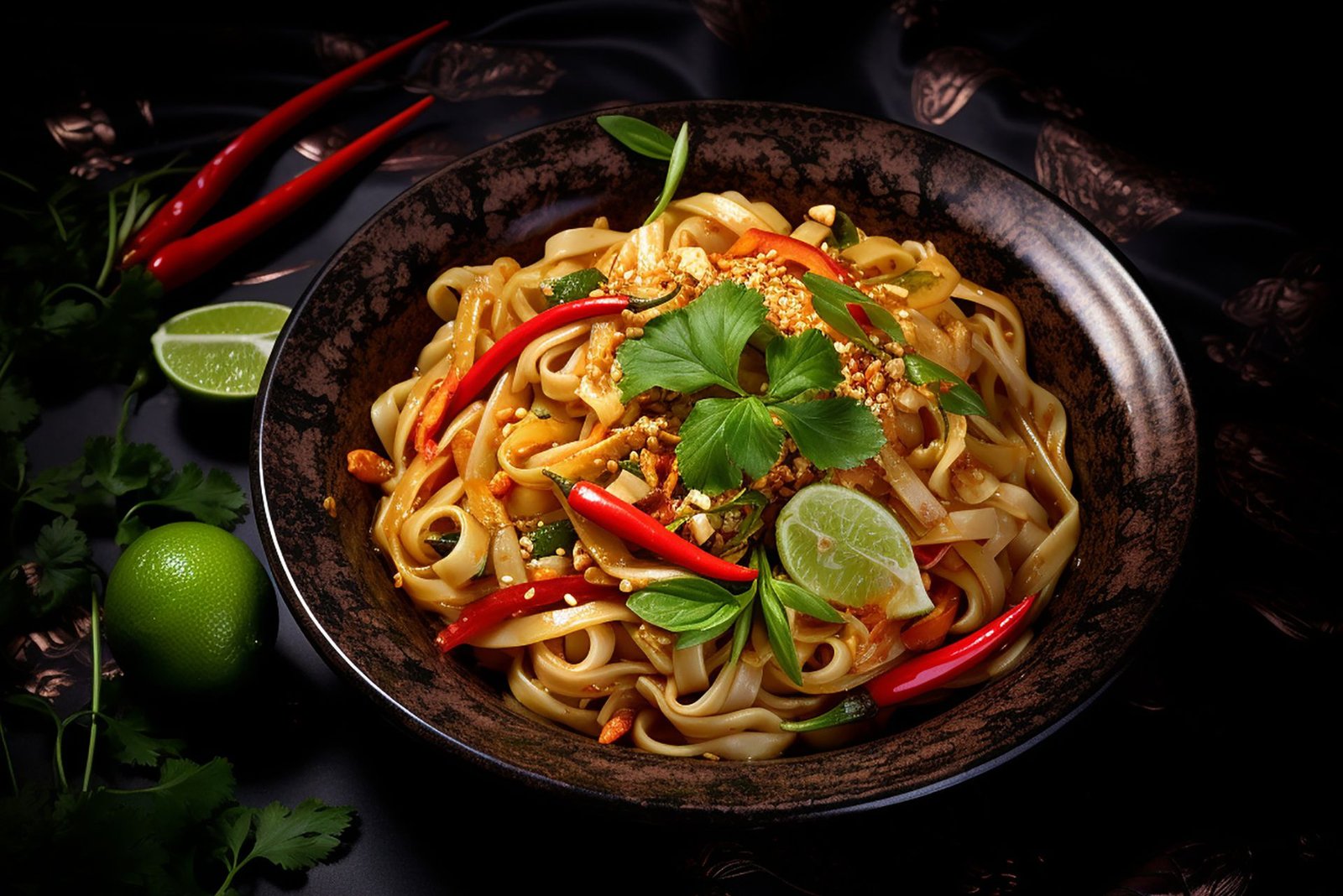 CBD sweet potato noodles