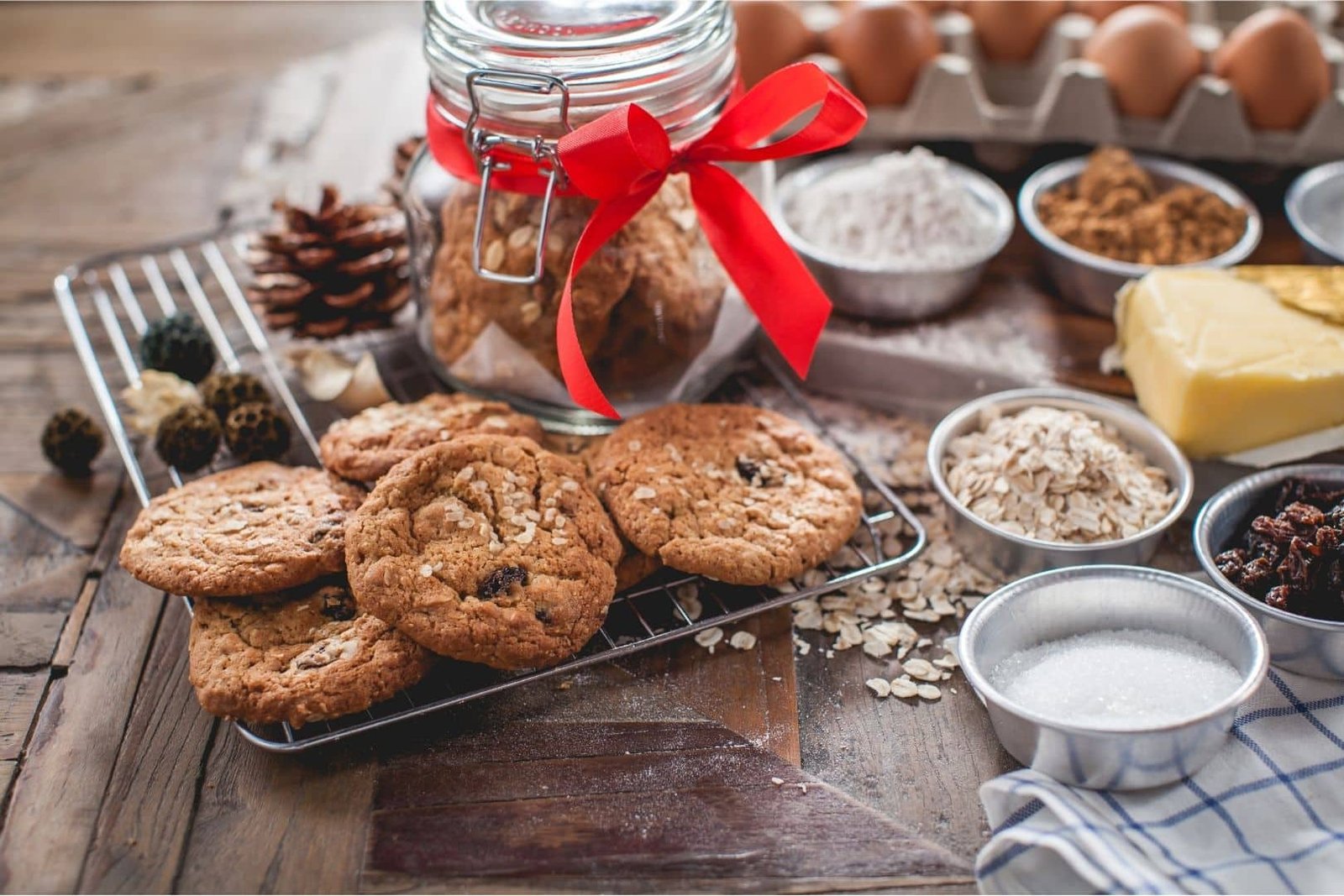 CBD infused oatmeal cookies