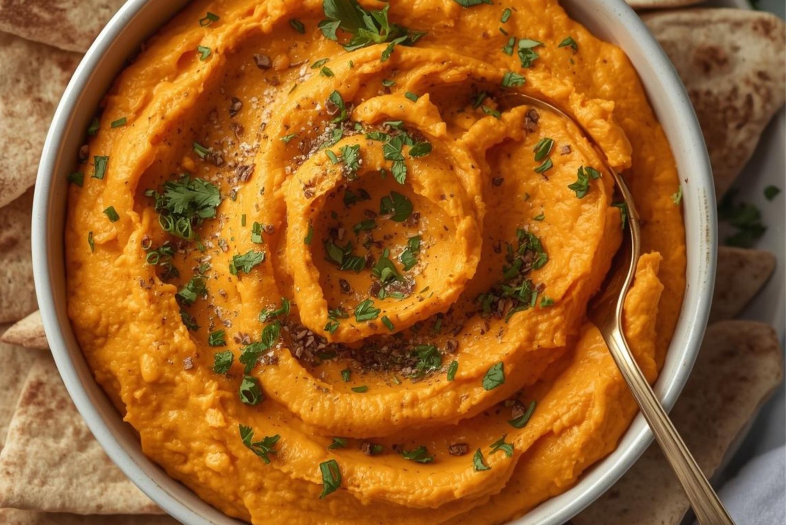 CBD Sweet Potato Hummus