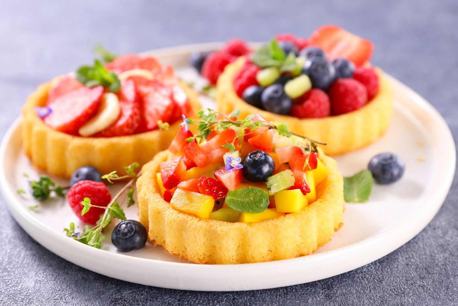 CBD Fruit Tart