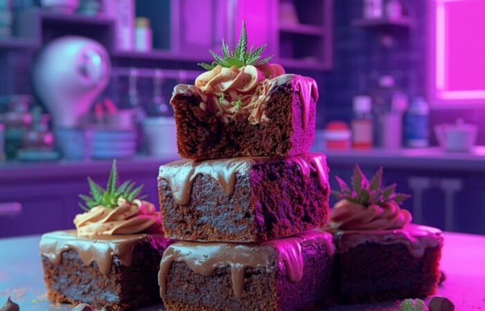 CBD Gooey Pot Brownies