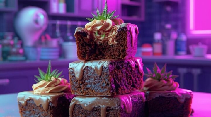 CBD Gooey Pot Brownies