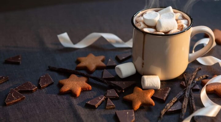 CBD Pumpkin Spice Hot Chocolate