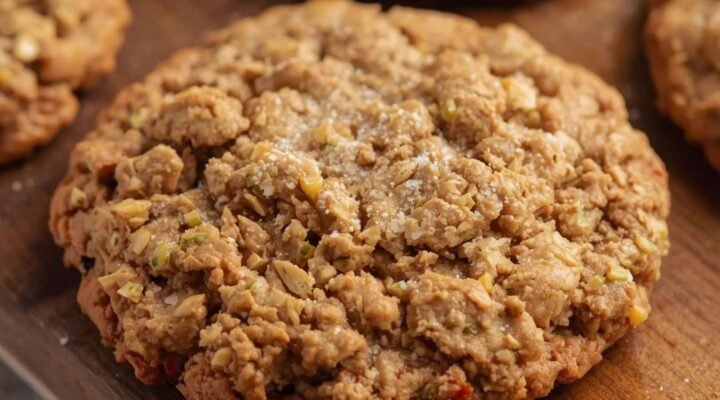 CBD infused oatmeal cookies