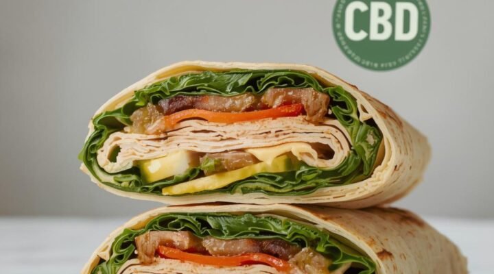Turkey Wrap With CBD