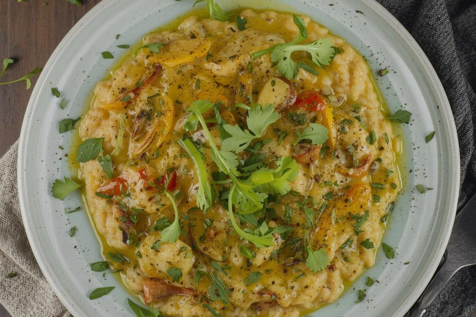 Vegan CBD Infused Risotto