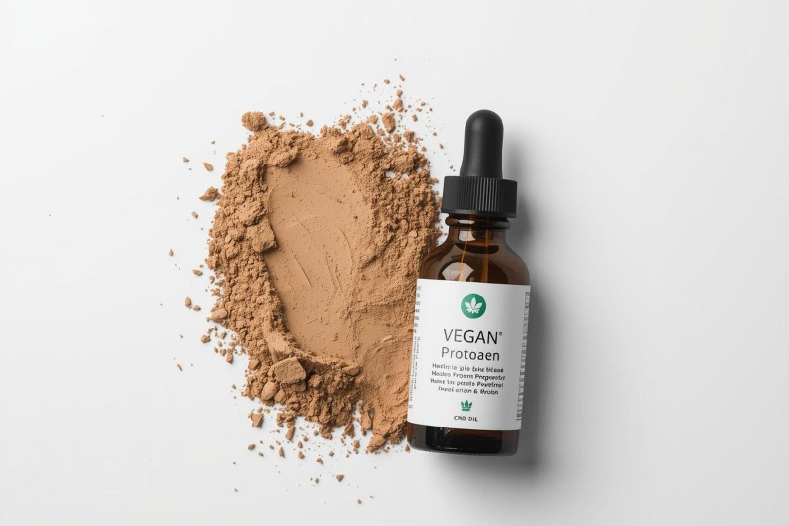 Vegan Protein and CBD Oil