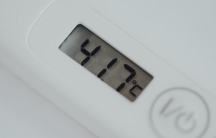 cbd for menopause - Woman experiencing hot flash during menopause